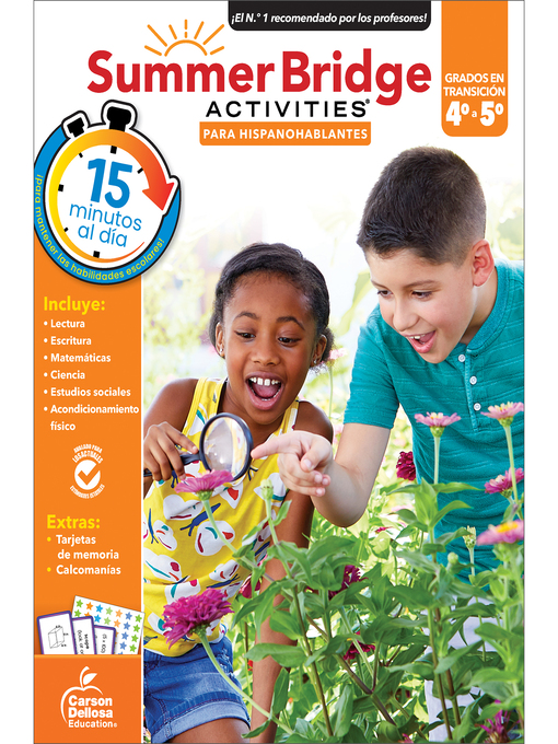 Cover image for Summer Bridge Activities Spanish 4-5